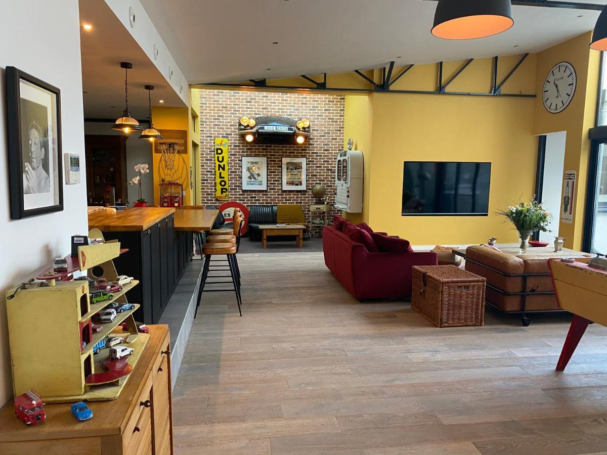 Loft Spa Reims-Fr 250M2 Privatifs, Piscine Interieure Chauffee, Spa Et Parking Exteriör bild