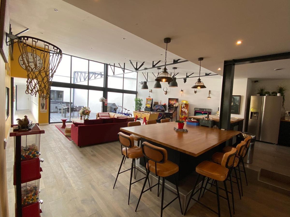 Loft Spa Reims-Fr 250M2 Privatifs, Piscine Interieure Chauffee, Spa Et Parking Exteriör bild